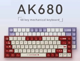 Teclado mecánico AK680 por 15,93€