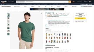 G-STAR Lash Overdeyed T-Shirt Hombre por 17,50€