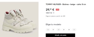 Botines para Mujer TOMMY HILFIGER por 29.99€