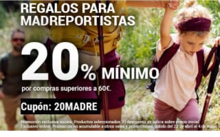 20% descuento en seleccionados para socios desde Forum Sport