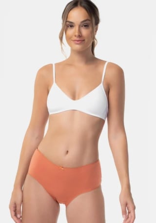 Pack 6 braguitas anchas de mujer Carrefour por 1,99€