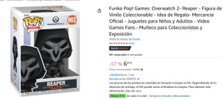 Figura Funko POP Overwatch 2 Reaper por 6,95€