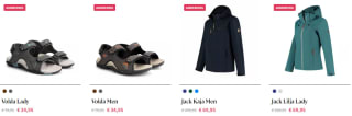 Vanaf 50% korting op Outdoor collectie van Travelin’ via Landleven