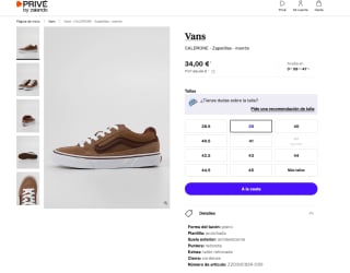 Zapatillas Vans CALDRONE a tan solo 34€