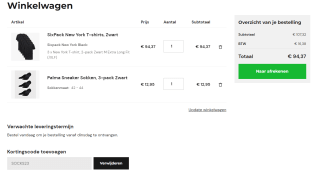 Gratis sneakerskokken + 10% korting op 6-packs bij Girav