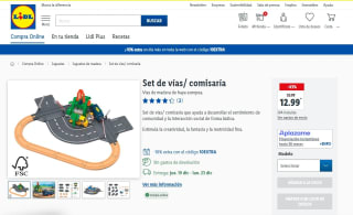 Set de vías/ comisaría por 11,69€