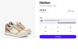Zapatillas para Mujer Pikolinos ASTURIAS por 45.99€