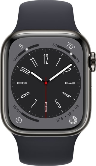 Apple Watch Series 8 4G 45mm Grijs oor €499 bij Bol.com