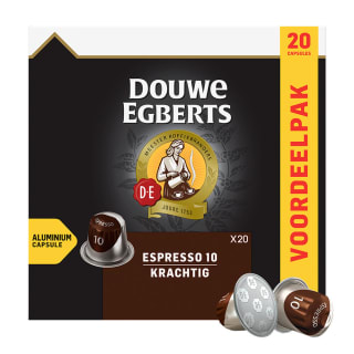 Douwe Egberts Espresso krachtig capsules 20 stuks voor €3,69 bij Kaffekapslen
