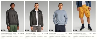 G-star kortingscode voor 15% extra korting op de outlet tot 80%