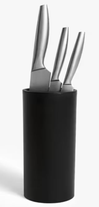 John Lewis Anyday Filled Knife Block 3 Piece - £14