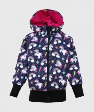 65% korting op Waterproof Softshell Hoodies voor kids bij iELM