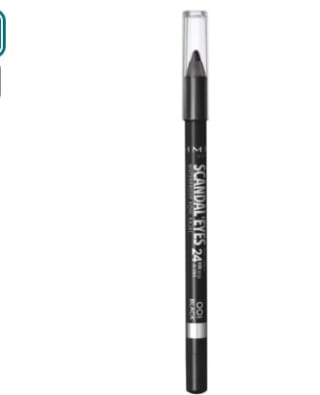 Rimmel London Scandaleyes Waterproof Khol Kajal Liners Tono 1, 1.3g por 2,66
