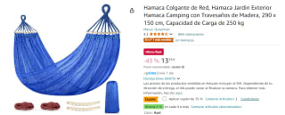 Hamaca Colgante de Red por 11,55€