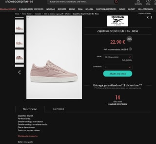 Zapatillas Reebok Club C 85 por solo 22,90€