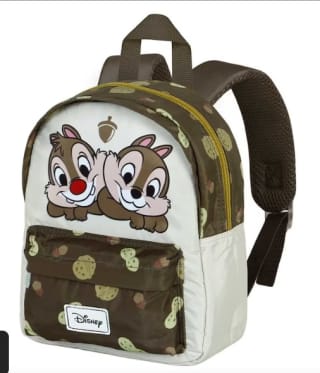 Mochila preescolar joy Chip y Chop nuts Diseny Karactermania marrón por 9,57€.
