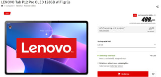 Lenovo Tab P12 Pro (ZA9D0039SE) Grijs voor €499 bij de Mediamarkt