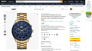 Reloj Lacoste Boston por 124,99€