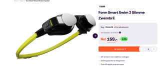 FORM Smart Swim 2 slimme zwembril voor €159 bij iBood