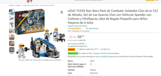 LEGO 75359 Star Wars Pack de Combate: Soldados Clon de la 332 de Ahsoka por 16,78€