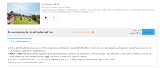 20€ entrada de PortAventura en Travel Club