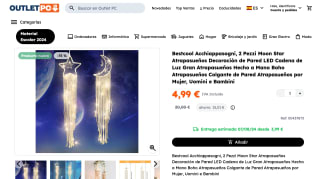 Bestcool Acchiappasogni 2 unidades Moon Star por 4,99€