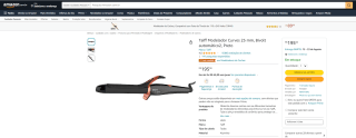 Modelador da Taiff, modelo Curves 25 mm - R$ 195