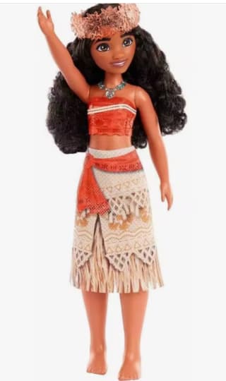 Muñeca Disney Princess Vaiana Muñeca Princesa con Corona de Flores por 10,25€