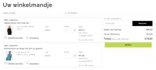 Tot 25% stapelkorting bij Marks & Spencer