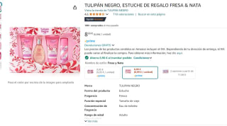 Tulipán Negro, Estuche de regalo FRESA & NATA por 8,09€