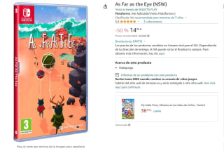 Juego para Nintendo As Far as the Eye (NSW) ppor 14,99€
