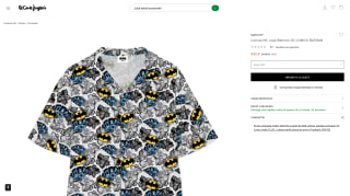 Camisa MC Logo Batman DC COMICS por 9,95€