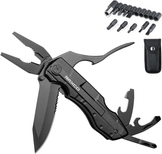 RAXCO Navaja Multiusos herramienta multiusos 18 en 1 + funda transportadora por 11,99€