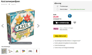 Azul zomerpaviljoen voor €29,99 bij Intertoys