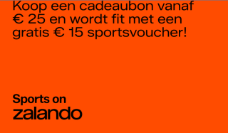 Gratis €15 Zalando sports bon bij besteding van €25 via CashbackXL