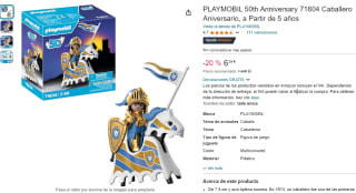 Playmobil 50th Anniversary 71604 Caballero por 6,39€