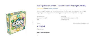 Azul Tuin van de Koningin voor €19,99 bij Spelhuis