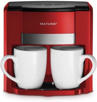 Cafeteira da Multilaser com Capacidade de 2 xícaras - R$ 119,90