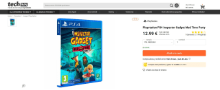 Juego PS4 Inspector Gadget - MAD Time Party por 12,99€