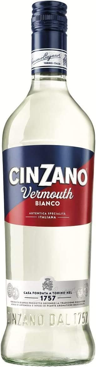 3 botellas Cinzano Vermouth Bianco 1 L por 14,30€