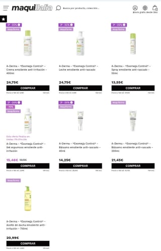 -25% en la Segunda Unidad de Exomega.