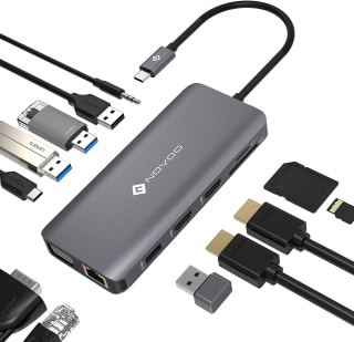 NOVOO 12 in 1 RM12 Docking Station voor €31,60 bij Amazon