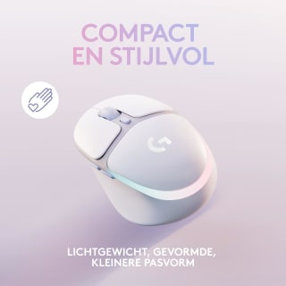 Logitech G705 Aurora gaming muis, wit voor € 76,20 bij Amazon