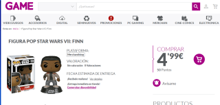 Hasta -90% descuento en Merchandasing de Game