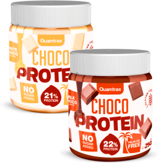 QUAMTRAX CREMA PROTEICA SABOR CHOCOLATE 250G por 1€