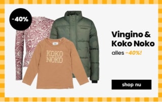 40% korting op alles van Vingino en Koko Noko in de outlet van Kixx