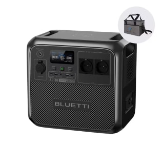 BLUETTI Generador Solar Portátil AC180, 1800W/1152Wh para Cortes de Electricidad por 599€
