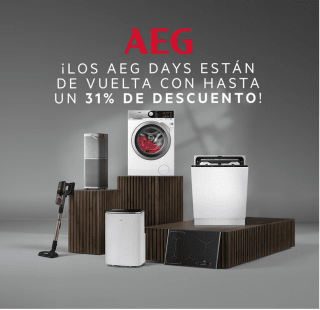 Código 10% Descuento en AEG DAYS + Cashback en modelos seleccionados