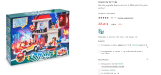 Set de juguete Explosión en la Mansión Pinypon Action por 22.49€