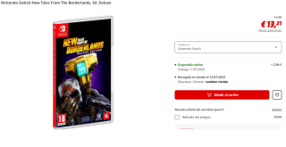 Videojuego New tales from the Borderlands Deluxe Edition para Nintendo Switch por 13.21€